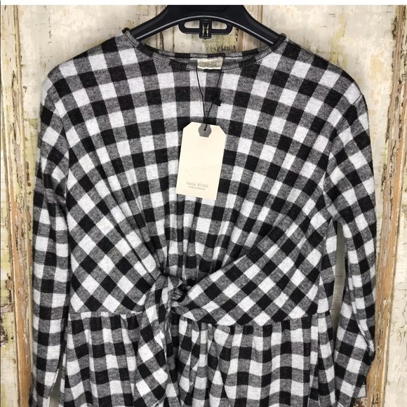 New Zara Girls Mini Buffalo Check Dress Size 9 - Picture 2 of 7